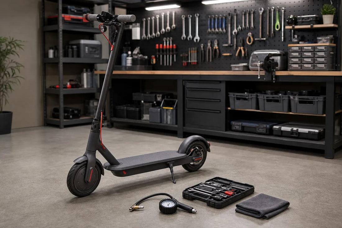 Electric Scooter Maintenance Guide: Tires, Brakes, Suspension and Daily Care
