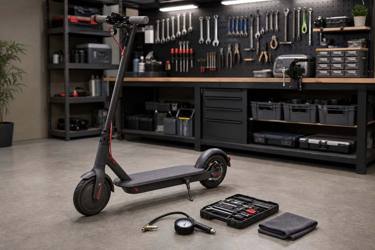 Electric Scooter Maintenance Guide: Tires, Brakes, Suspension and Daily Care