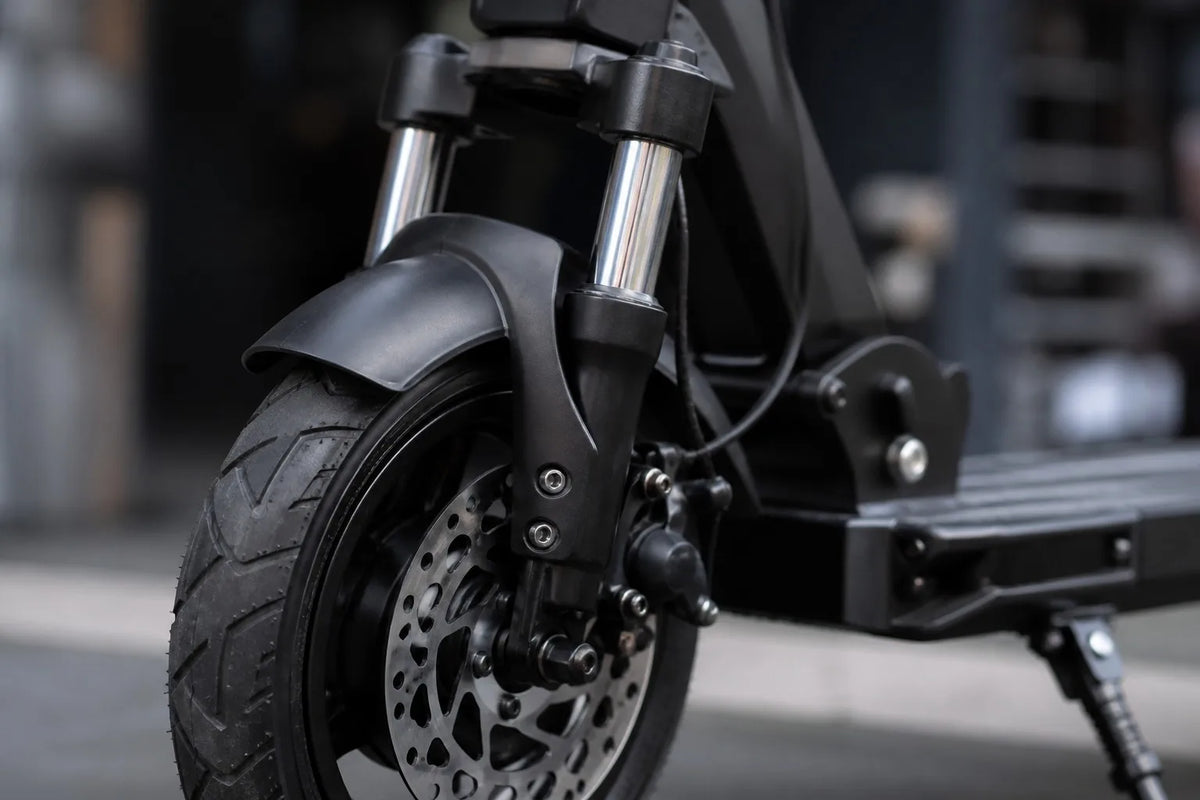 Electric Scooter Suspension Types: Telescopic Fork, Spring and Swingarm Explained