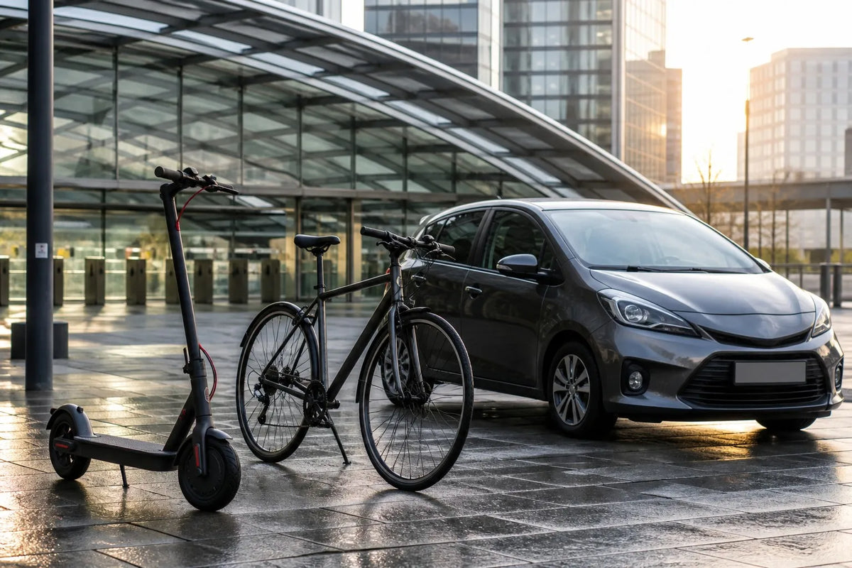 Electric Scooter vs Car vs Public Transit: The True Cost of Commuting in 2026
