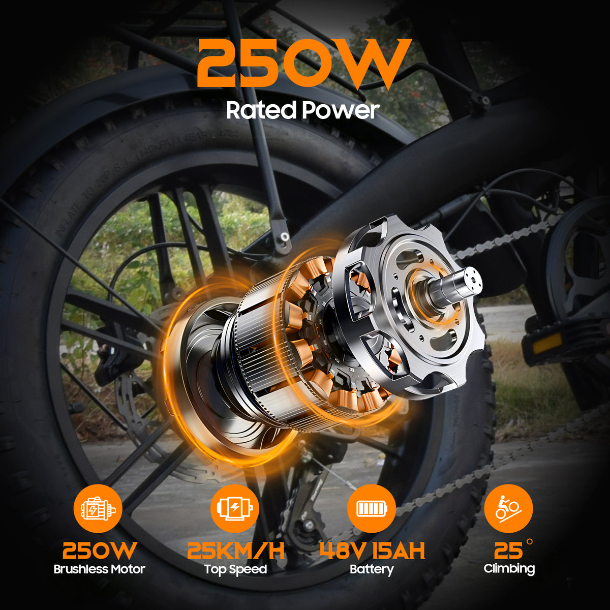 Veloflow M6 Folding E-Bike