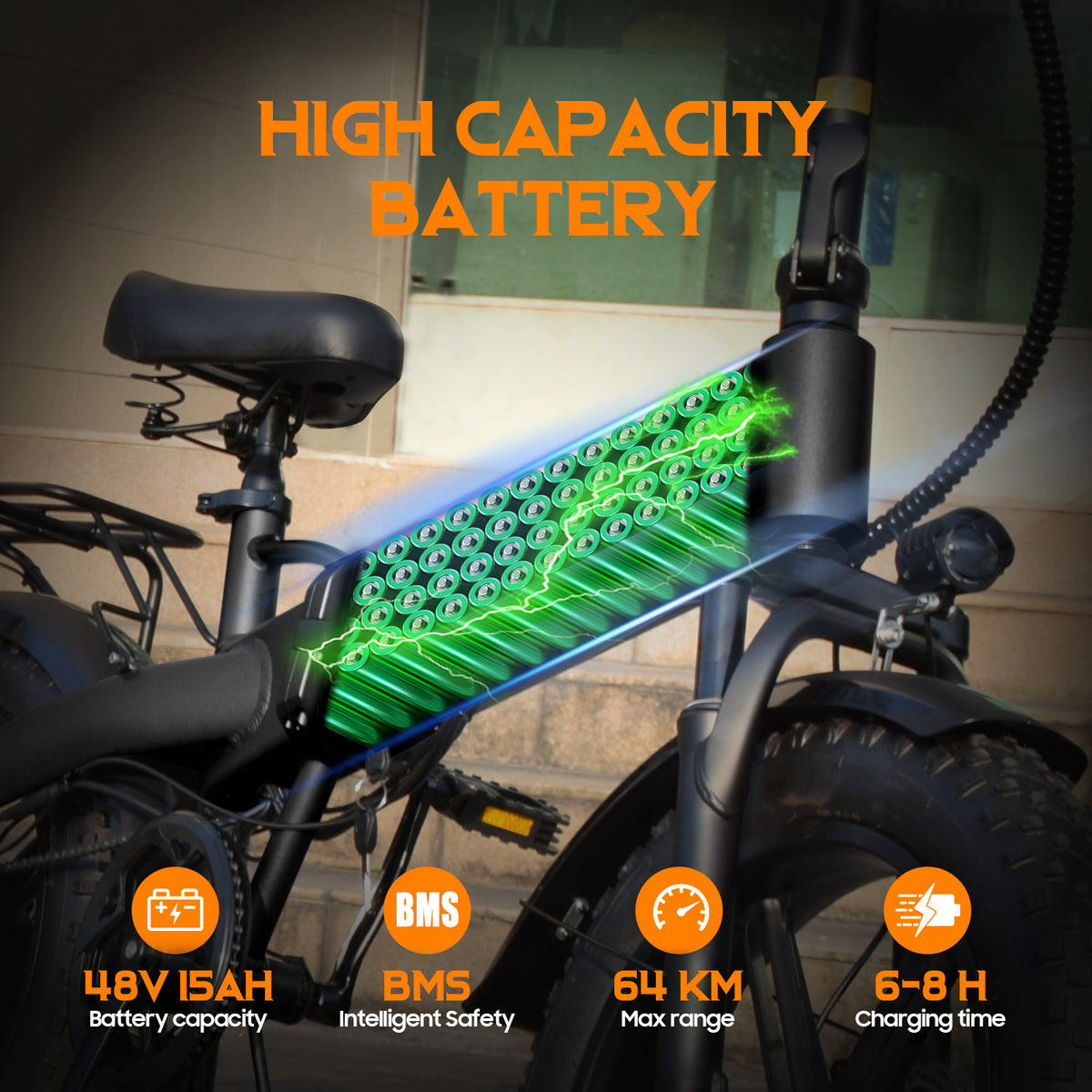 Veloflow M6 Folding E-Bike