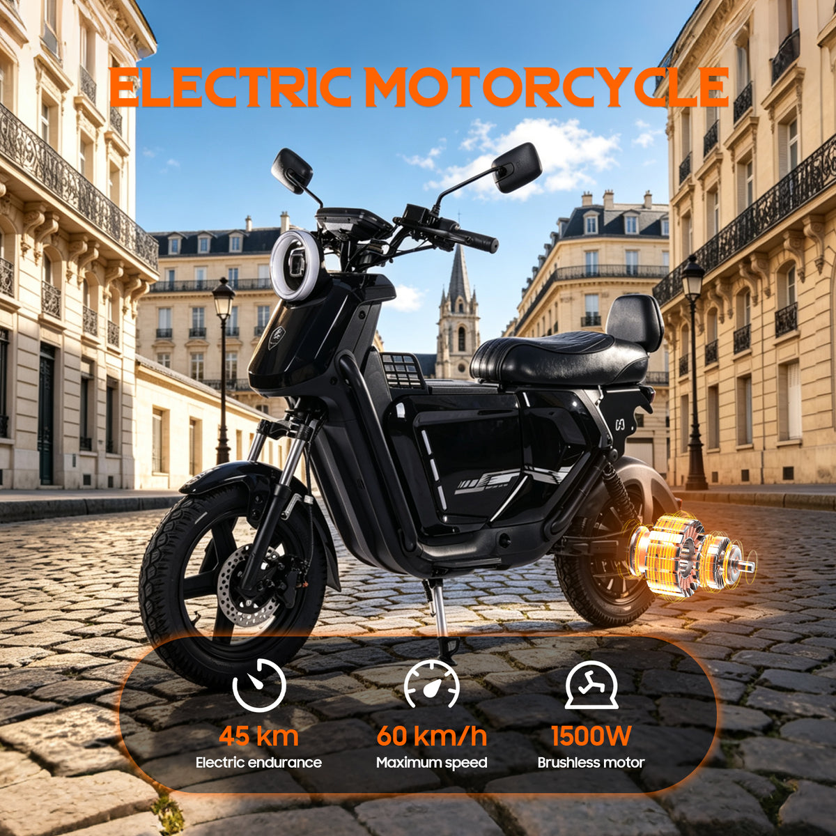 Veloflow UB12 Electric Moped