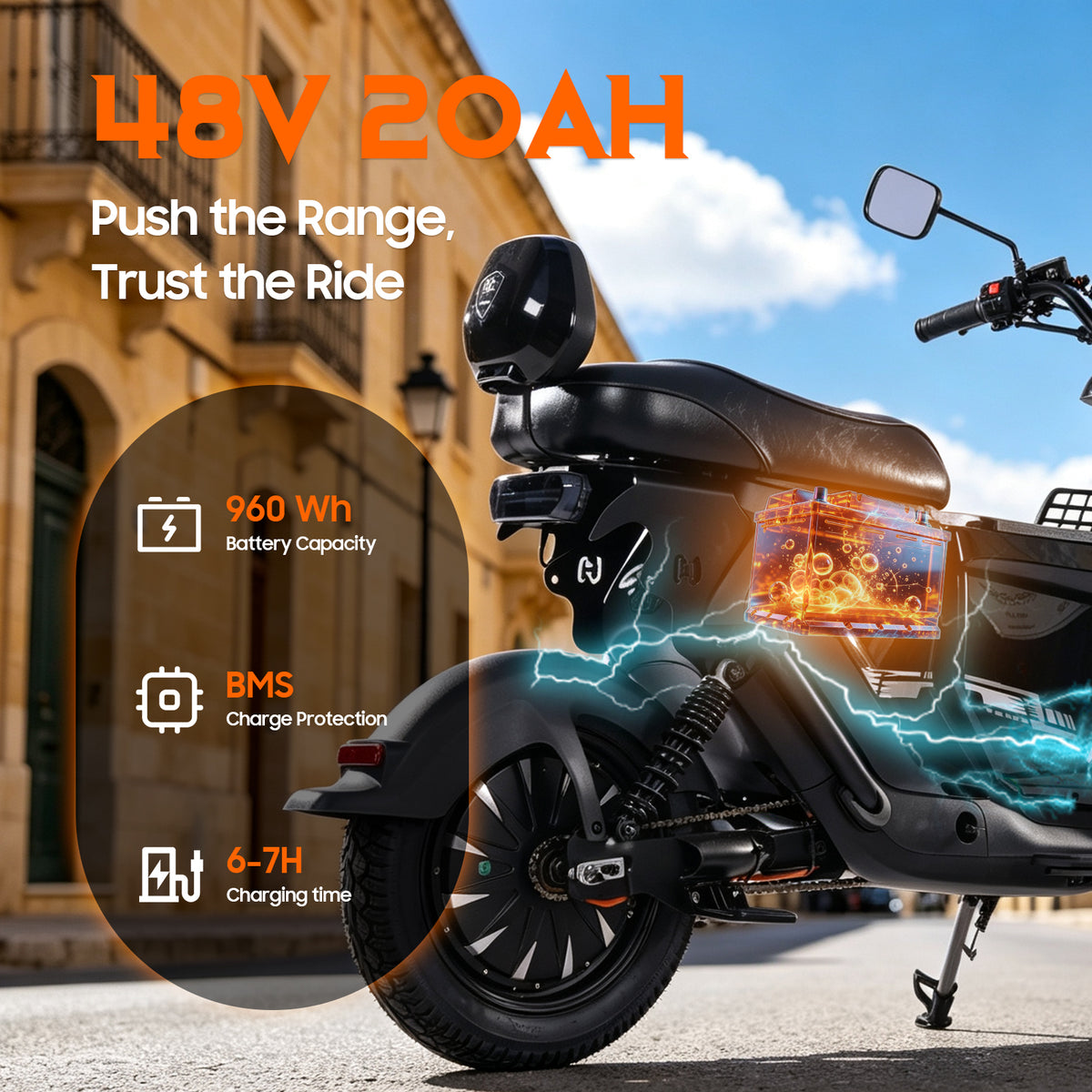 Veloflow UB12 Electric Moped