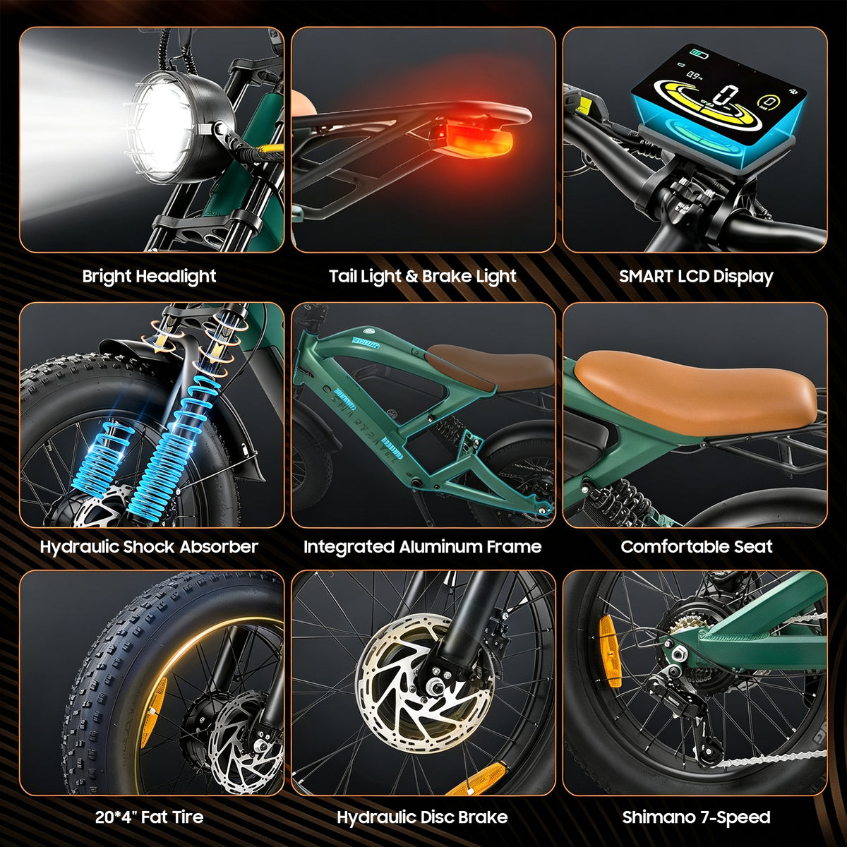 Veloflow ZM22 Single Motor Electric Bike