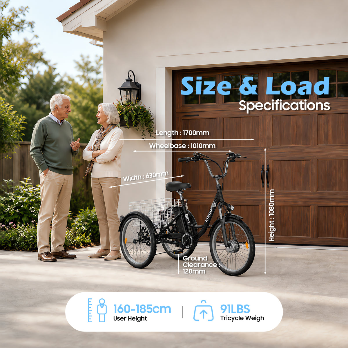 Veloflow M300 Electric Tricycle
