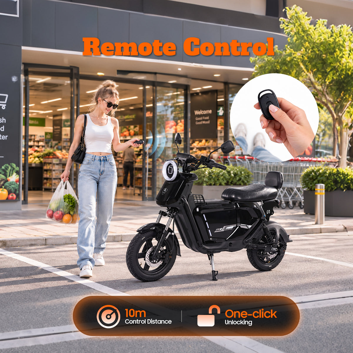 Veloflow UB12 Electric Moped