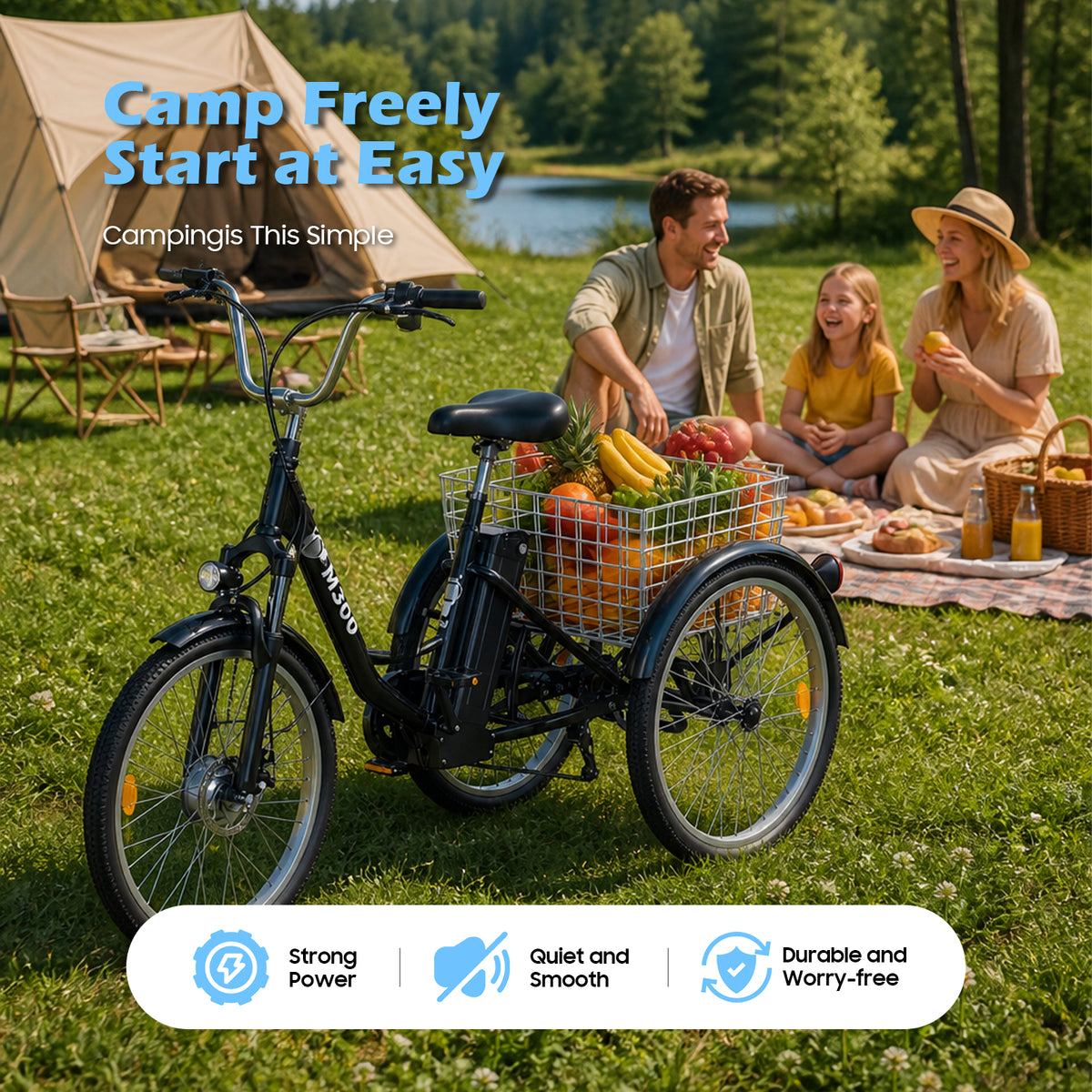 Veloflow M300 Electric Tricycle