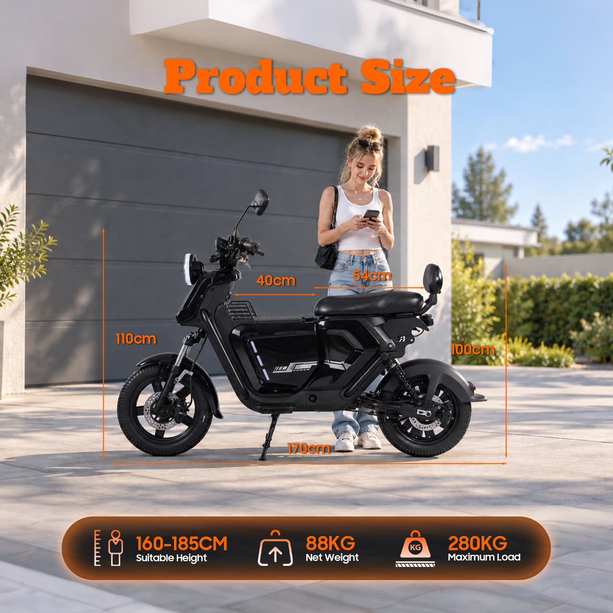 Veloflow UB12 Electric Moped