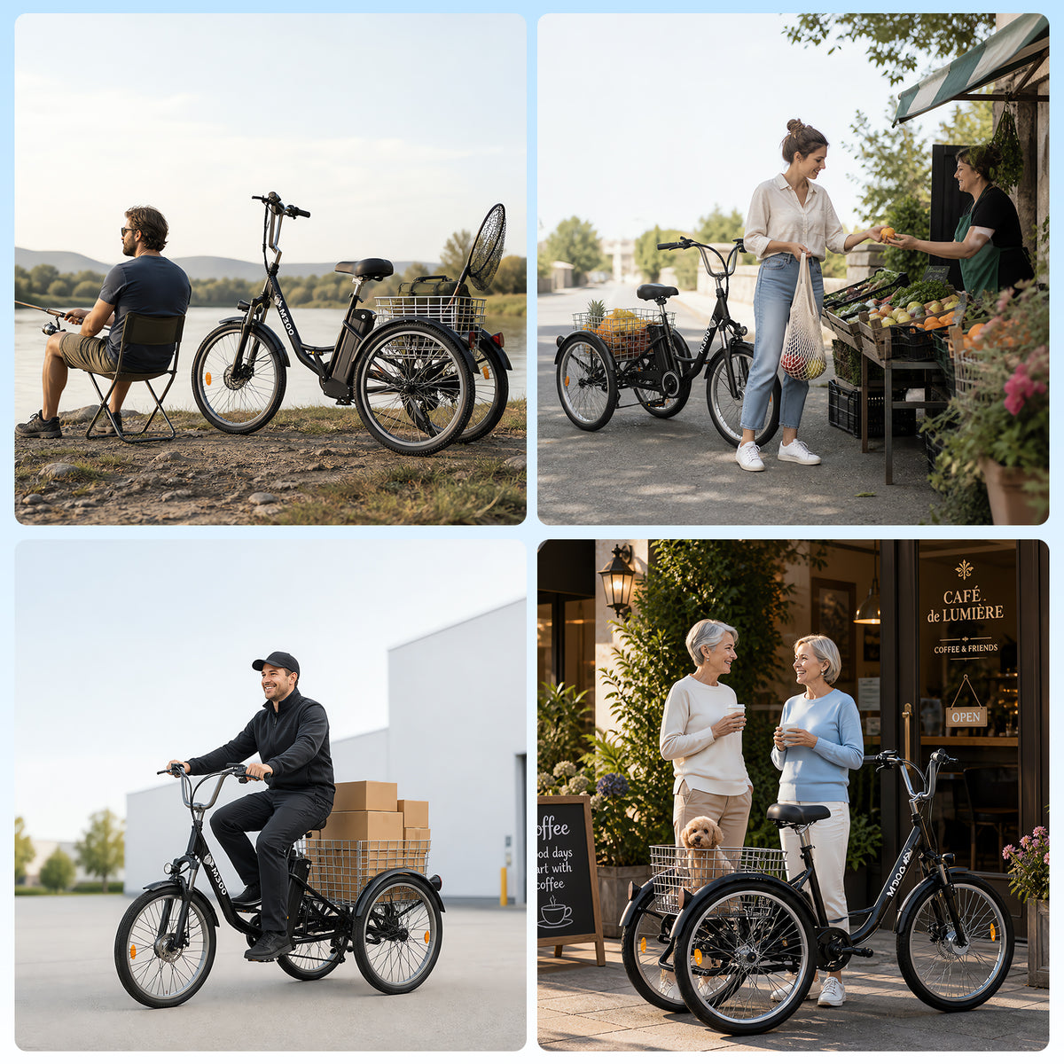 Veloflow M300 Electric Tricycle