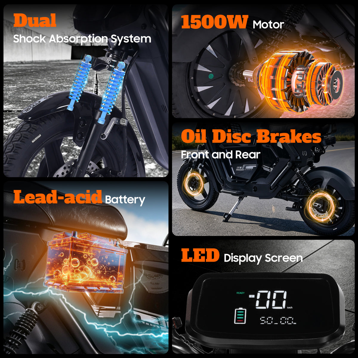 Veloflow UB12 Electric Moped